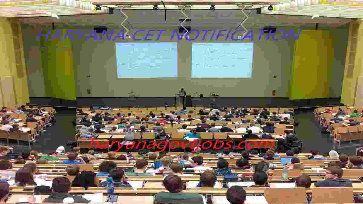 Haryana CET Recruitment 2024